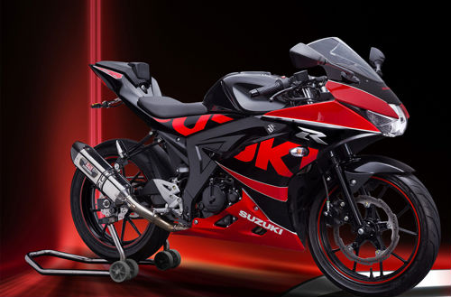 Suzuki giới thiệu côn tay 150 phân khối mới