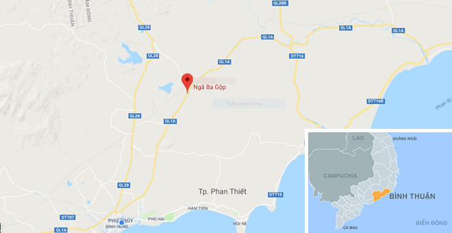 Tài xế ôtô tải tử vong trong cabin sau khi đâm vào đuôi xe đầu kéo