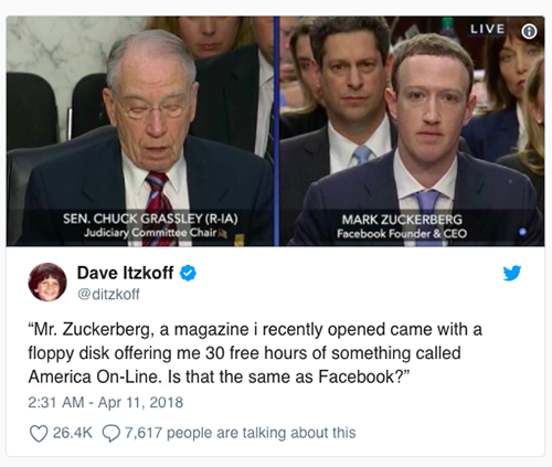 Những câu hỏi của Thượng nghị sĩ Mỹ cho CEO Facebook