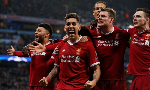 Liverpool xô đổ kỷ lục ghi bàn của Man Utd ở Champions League