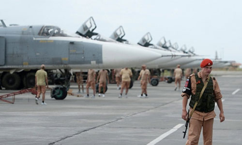 Không quân Syria sơ tán máy bay sang căn cứ Nga