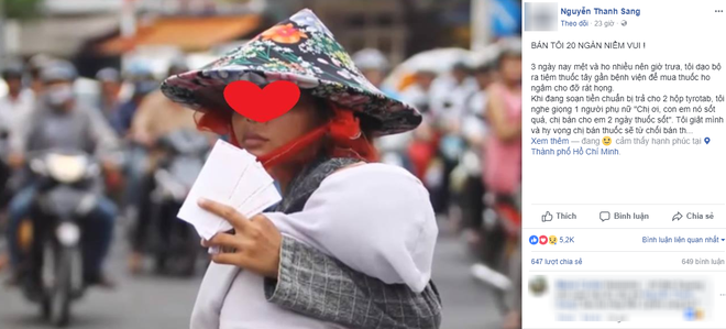 Cuộc trao đổi bất ngờ của bác sĩ và chị bán vé số ôm theo con gái nhỏ bị ốm: Cho tôi mua 20 ngàn niềm vui Cuộc trao đổi bất ngờ của bác sĩ và chị bán vé số ôm theo con gái nhỏ bị ốm: Cho tôi mua 20 ngàn niềm vui
