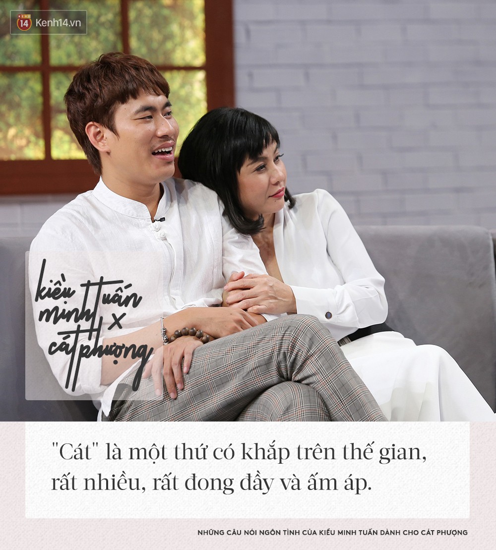 Cứ nói lời yêu như rút hết ruột gan, hèn chi Cát Phượng cứ ở bên Kiều Minh Tuấn là hạnh phúc không thể giấu! Cứ nói lời yêu như rút hết ruột gan, hèn chi Cát Phượng cứ ở bên Kiều Minh Tuấn là hạnh phúc không thể giấu!