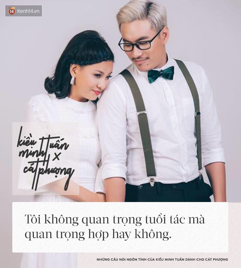 Cứ nói lời yêu như rút hết ruột gan, hèn chi Cát Phượng cứ ở bên Kiều Minh Tuấn là hạnh phúc không thể giấu!