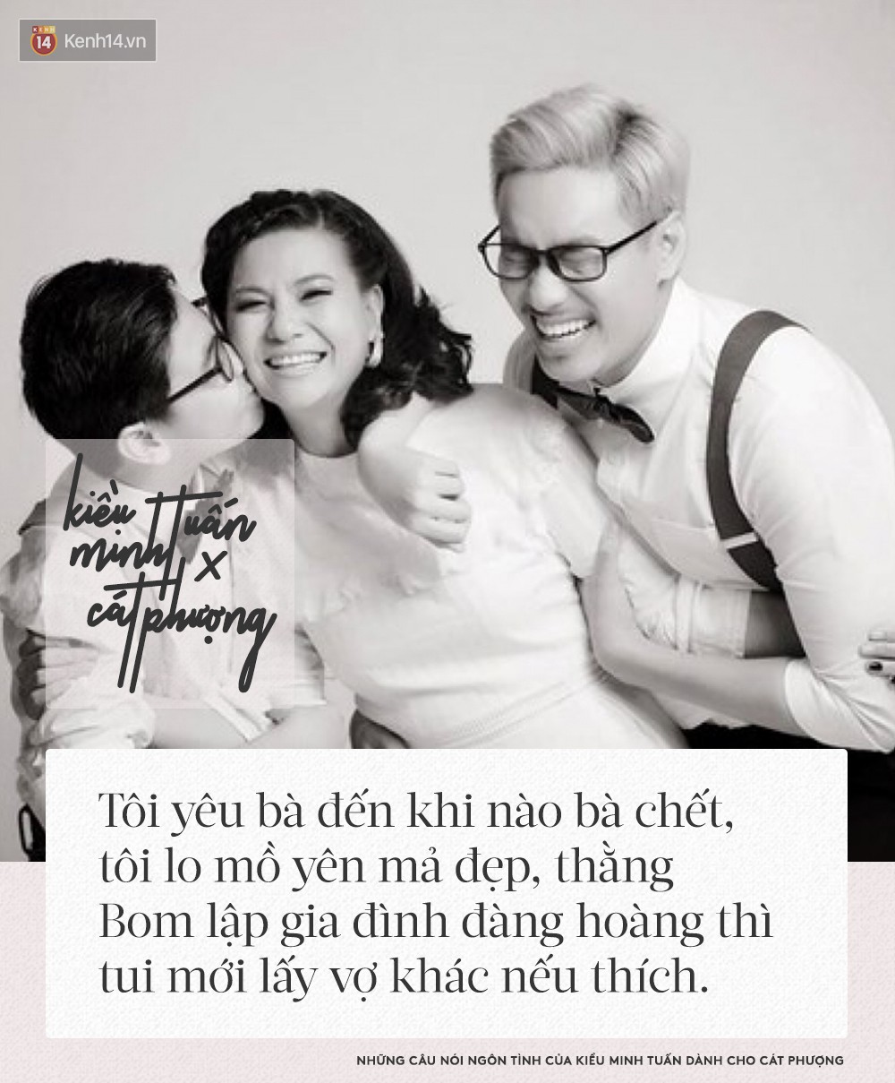Cứ nói lời yêu như rút hết ruột gan, hèn chi Cát Phượng cứ ở bên Kiều Minh Tuấn là hạnh phúc không thể giấu! Cứ nói lời yêu như rút hết ruột gan, hèn chi Cát Phượng cứ ở bên Kiều Minh Tuấn là hạnh phúc không thể giấu!