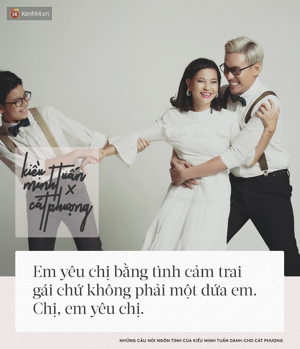 Cứ nói lời yêu như rút hết ruột gan, hèn chi Cát Phượng cứ ở bên Kiều Minh Tuấn là hạnh phúc không thể giấu! Cứ nói lời yêu như rút hết ruột gan, hèn chi Cát Phượng cứ ở bên Kiều Minh Tuấn là hạnh phúc không thể giấu!