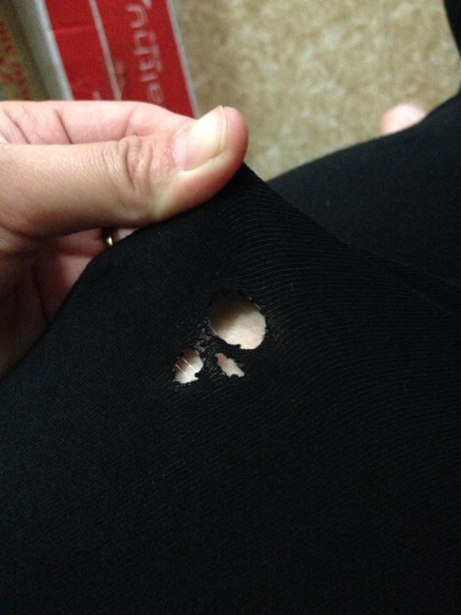 Khi con trai bạn có 73cm mà người bán hàng online cứ đinh ninh cao cả mét, quần đũi mua về biến thành váy đụp là chuyện dễ hiểu thôi!