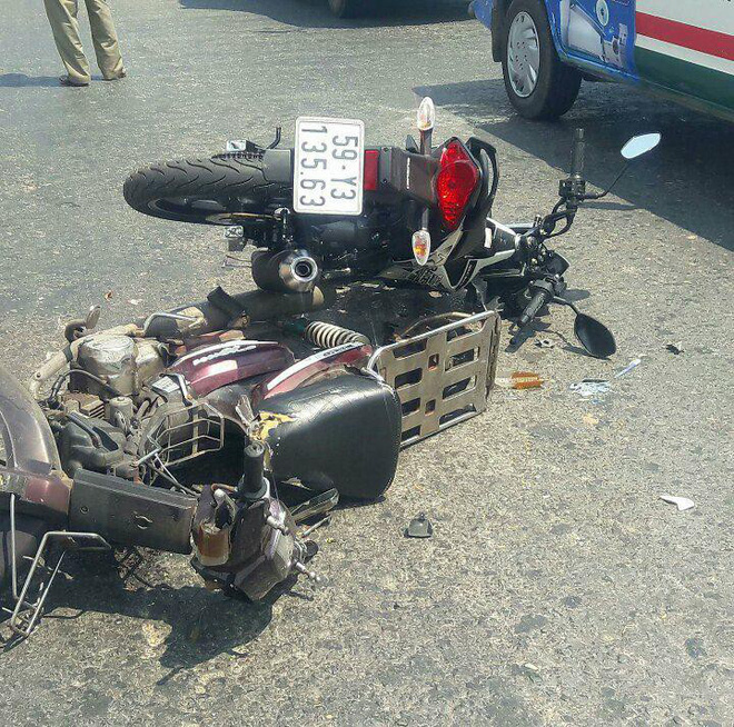 Chạy ngược chiều gây tai nạn, thanh niên 25 tuổi nguy kịch