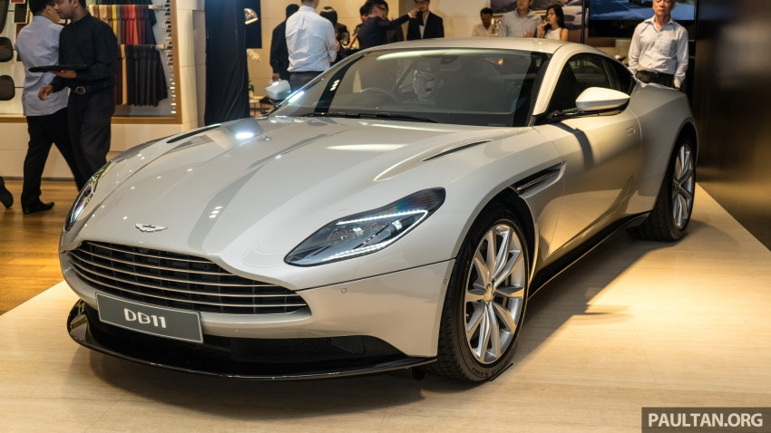 Aston Martin DB11 V8 ra mắt Đông Nam Á, giá 465.000 USD