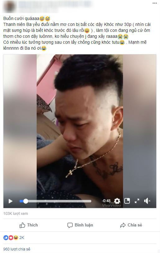 Nằm mơ thấy con gái bị bắt cóc, phản ứng của bố khiến mẹ cười khúc khích còn dân mạng dậy sóng Nằm mơ thấy con gái bị bắt cóc, phản ứng của bố khiến mẹ cười khúc khích còn dân mạng dậy sóng