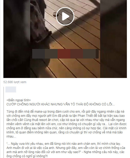 Thợ trang điểm cô dâu đi làm rồi cặp luôn với chồng của khách, bị phát hiện liền tự hạ mình xuống làm... gái dịch vụ được trả tiền