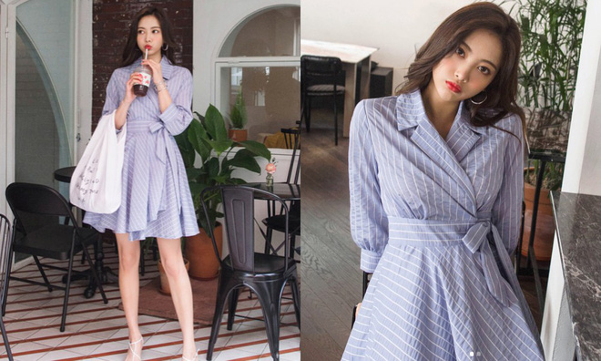 Trong loạt kiểu váy kẻ đang hot dịp đầu hè 2018, váy sơ mi vẫn là món đồ dễ mặc và luôn đẹp Trong loạt kiểu váy kẻ đang hot dịp đầu hè 2018, váy sơ mi vẫn là món đồ dễ mặc và luôn đẹp