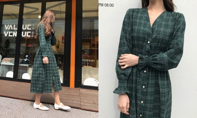 Trong loạt kiểu váy kẻ đang hot dịp đầu hè 2018, váy sơ mi vẫn là món đồ dễ mặc và luôn đẹp Trong loạt kiểu váy kẻ đang hot dịp đầu hè 2018, váy sơ mi vẫn là món đồ dễ mặc và luôn đẹp