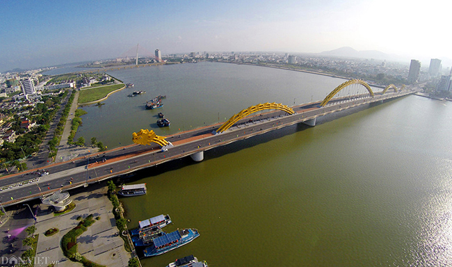 Ảnh: Ngắm từ trên cao, thành phố biển Đà Nẵng trông đẹp thế này