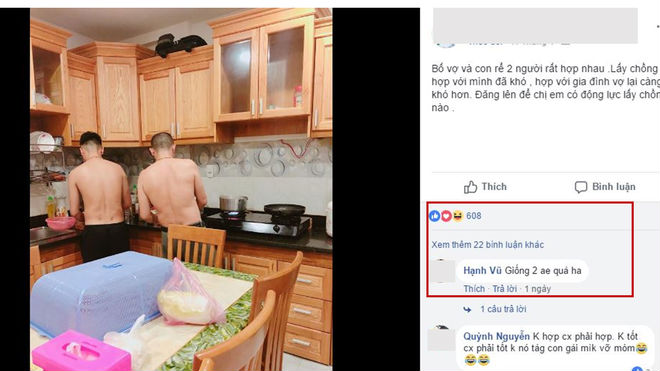 Khoe ảnh bố vợ và con rể hợp nhau như cạ cứng, cô nàng khuyên chị em: Cưới đi, đừng sợ!