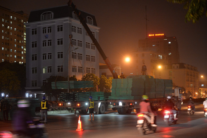 Hà Nội: Bắt đầu rào đường Trường Chinh phục vụ thi công đường vành đai 2