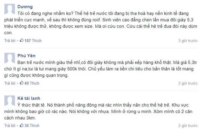 Tranh cãi về thức xuyên đêm mua giày hiệu: Trẻ con, dư tiền, đua đòi?