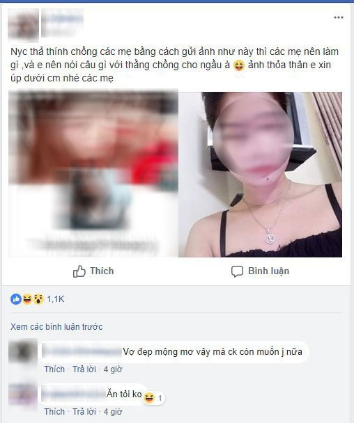 Người yêu cũ của chồng đã kém sắc còn gửi ảnh nóng thả thính, vợ trẻ vừa cầu cứu, 500 chị em đã ra tay xử đẹp