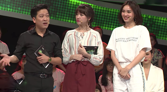 Trường Giang phớt lờ Lan Ngọc khi bị nhắc đến scandal tình ái