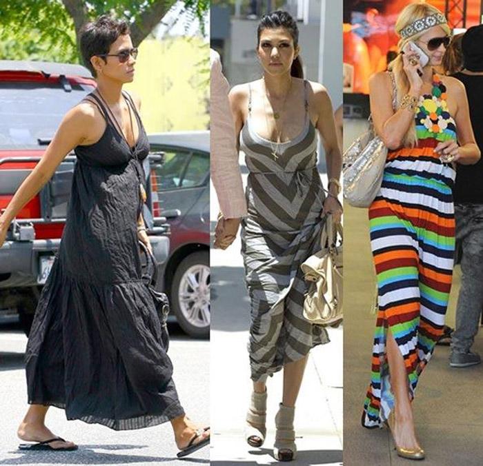 Maxi tưởng dễ mặc, nhưng cao như Angela Phương Trinh, Kỳ Duyên vẫn bị dìm dáng!