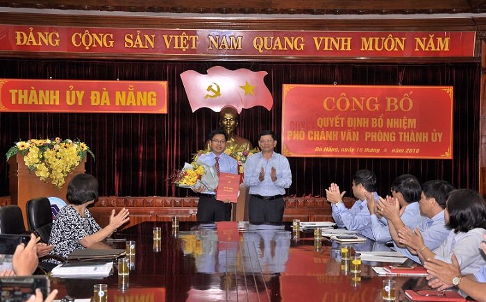 Thành ủy Đà Nẵng bổ nhiệm cán bộ chủ chốt