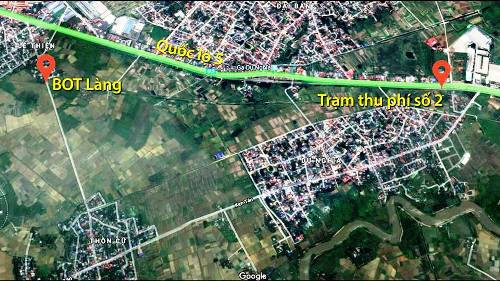 Người dân tự dựng barie thu phí ôtô trên đường liên xã ở Hải Phòng