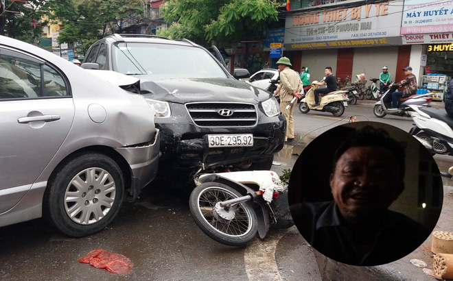 Ô tô tông liên hoàn ở cổng sau BV Bạch Mai: Cô gái tử vong khi đi mua cơm cho mẹ và em