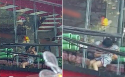 Các cặp đôi ngang nhiên â.n á.i ở quán trà sữa, cafe đông người: Phải chăng giới trẻ đang thiếu chỗ yêu?