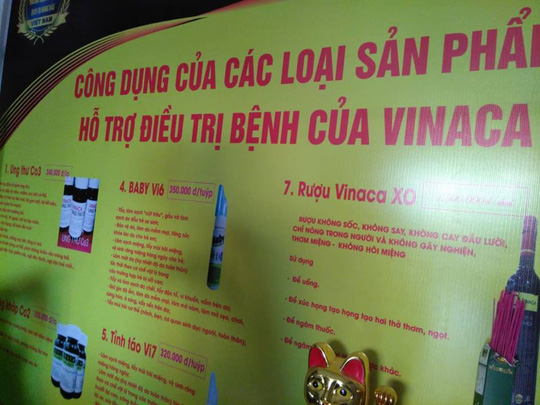 Đột kích cửa hàng bán sản phẩm trị ung thư bằng than tre ở TP HCM Đột kích cửa hàng bán sản phẩm trị ung thư bằng than tre ở TP HCM
