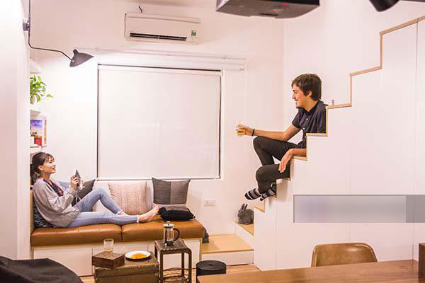 Căn hộ chỉ 18m² của đôi trẻ ở Sài Gòn gây bất ngờ vì quá rộng rãi và thông minh Căn hộ chỉ 18m² của đôi trẻ ở Sài Gòn gây bất ngờ vì quá rộng rãi và thông minh