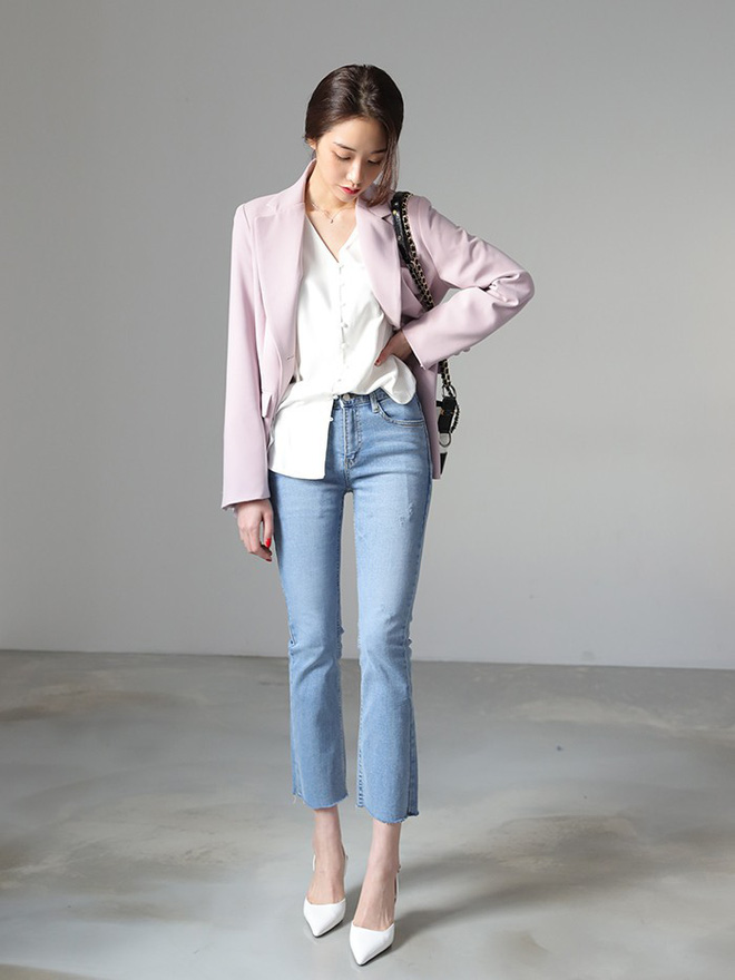 4 lưu ý giúp bạn diện quần jeans ống vẩy max đẹp 4 lưu ý giúp bạn diện quần jeans ống vẩy max đẹp