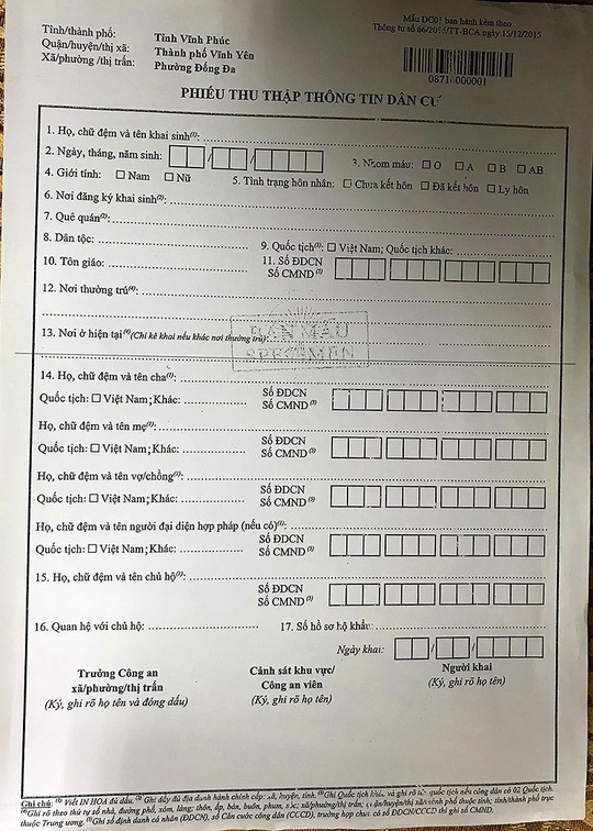 Ngày mai, TP HCM thu thập dữ liệu hàng triệu người