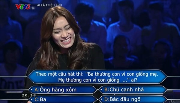 Ai là triệu phú: Câu hỏi vừa đưa ra đã khiến người chơi đứng hình
