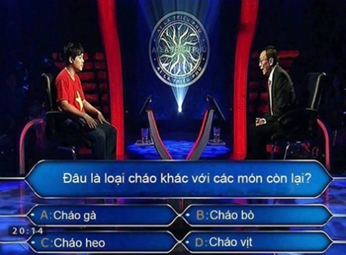 Ai là triệu phú: Câu hỏi vừa đưa ra đã khiến người chơi đứng hình