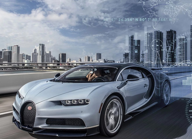 Hộp đen phát hiện lỗi trên từng con ốc của Bugatti Chiron