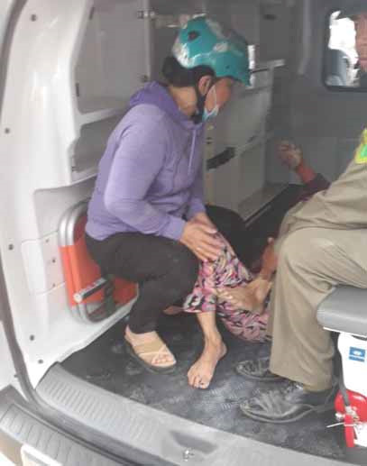 Rưới xăng lên người rồi châm lửa để phản đối cưỡng chế nhà