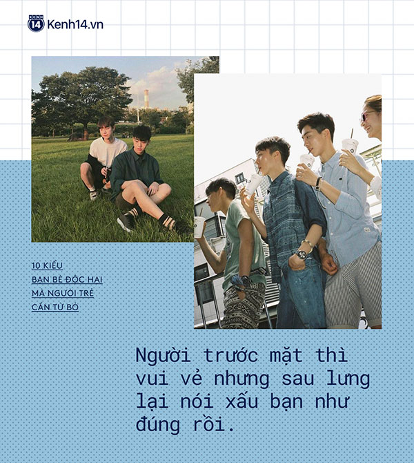 10 kiểu bạn bè nên nghỉ chơi càng sớm càng tốt 10 kiểu bạn bè nên nghỉ chơi càng sớm càng tốt