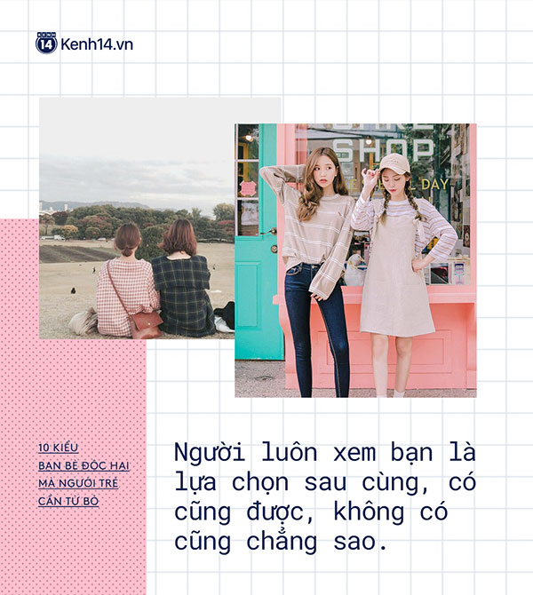 10 kiểu bạn bè nên nghỉ chơi càng sớm càng tốt 10 kiểu bạn bè nên nghỉ chơi càng sớm càng tốt