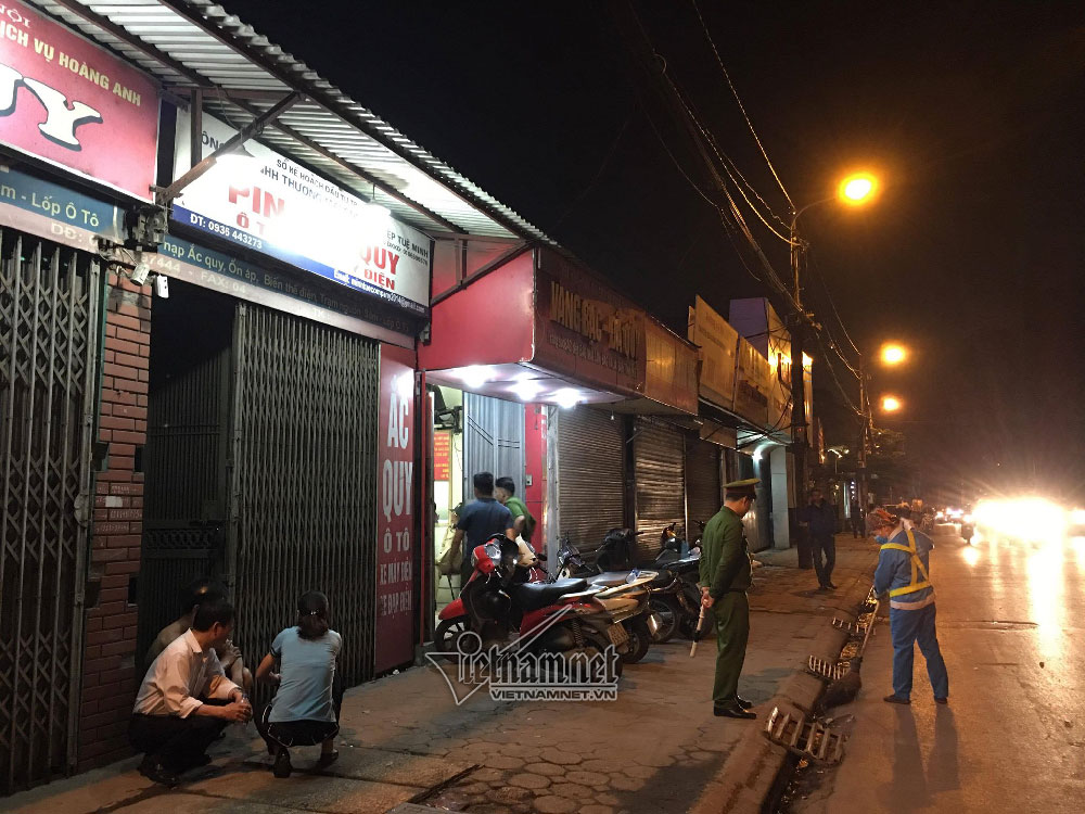 Hà Nội: Cướp tiệm vàng ở đường Láng trong đêm