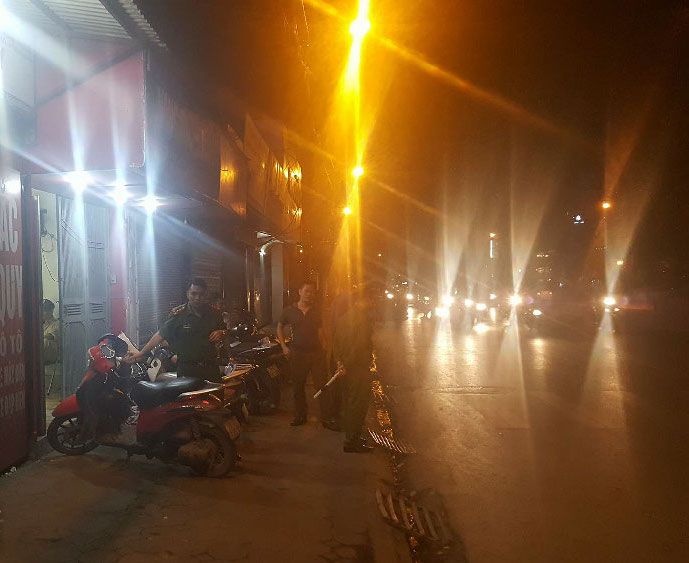 Hà Nội: Cướp tiệm vàng ở đường Láng trong đêm