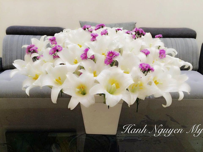 Tháng Tư ngất ngây với mùa hoa loa kèn và những cách cắm đẹp lung linh mê hồn