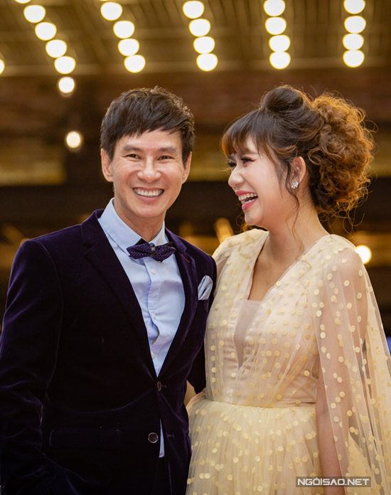 Vợ chồng Lý Hải - Minh Hà sóng đôi ra mắt phim ở Hà Nội