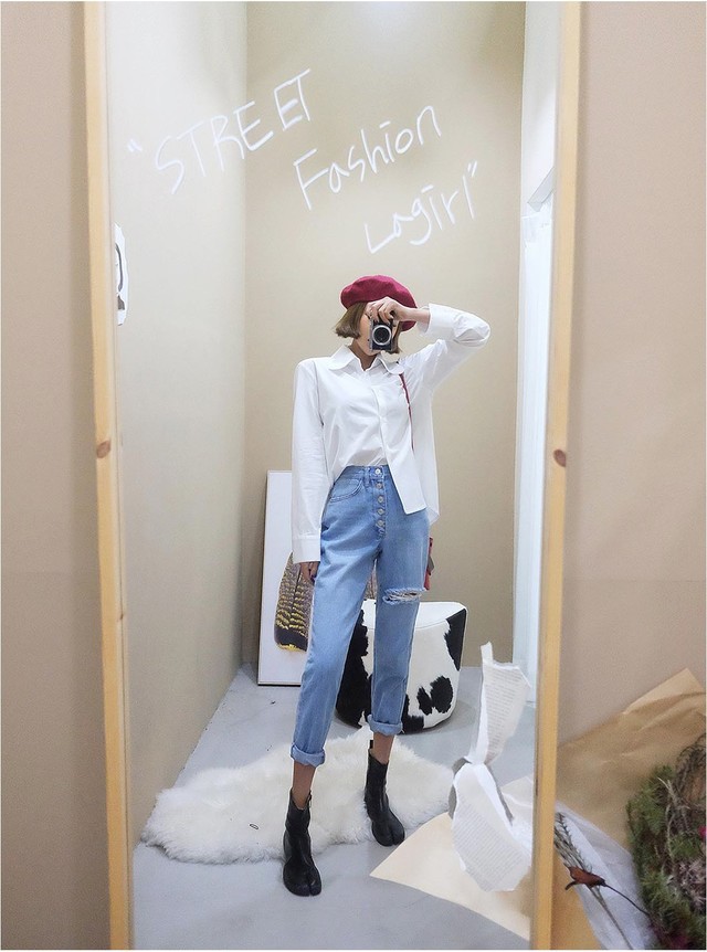 Sơmi trắng đơn giản là vậy, nhưng có tới tận 15 cách kết hợp giúp bạn mặc cả tuần không chán