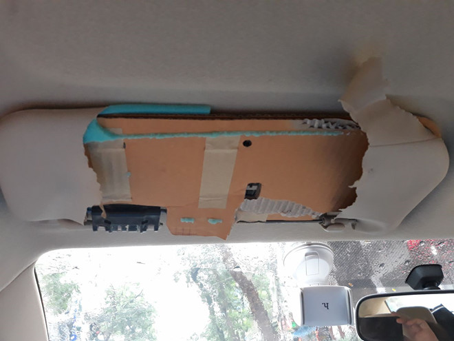 Toyota VN: Tấm chắn nắng trên Vios đúng tiêu chuẩn