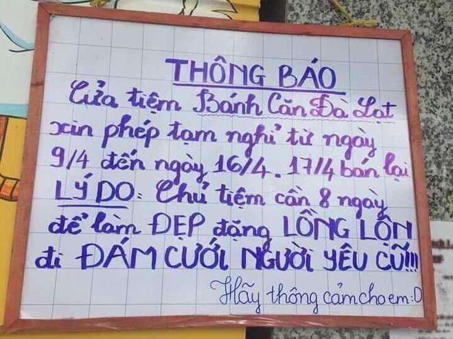 Chùm ảnh: Cùng là phận thông báo, nhưng những tấm biển phá cách này lại khiến người ta cười như được mùa