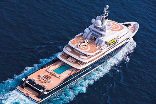 Tỷ phú Nga phải giao siêu du thuyền 500 triệu USD cho vợ cũ