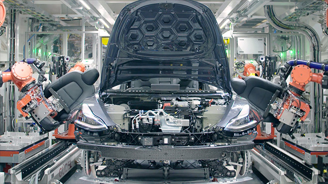 Tesla chạy nước rút để sản xuất 6.000 chiếc Model 3 mỗi tuần