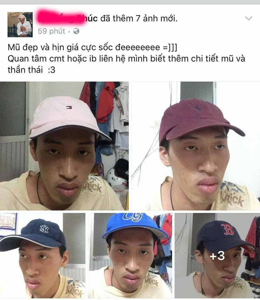 Thanh niên bán mũ bỗng dưng nổi tiếng vì chụp ảnh trăm kiểu thần thái như một