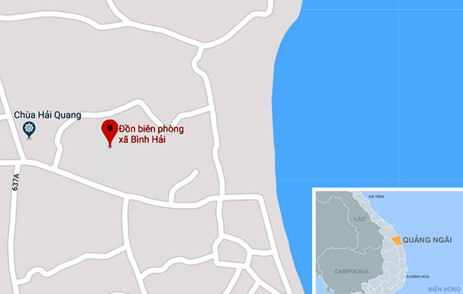 Quảng Ngãi đề nghị dời Đồn Biên phòng để làm quần thể du lịch