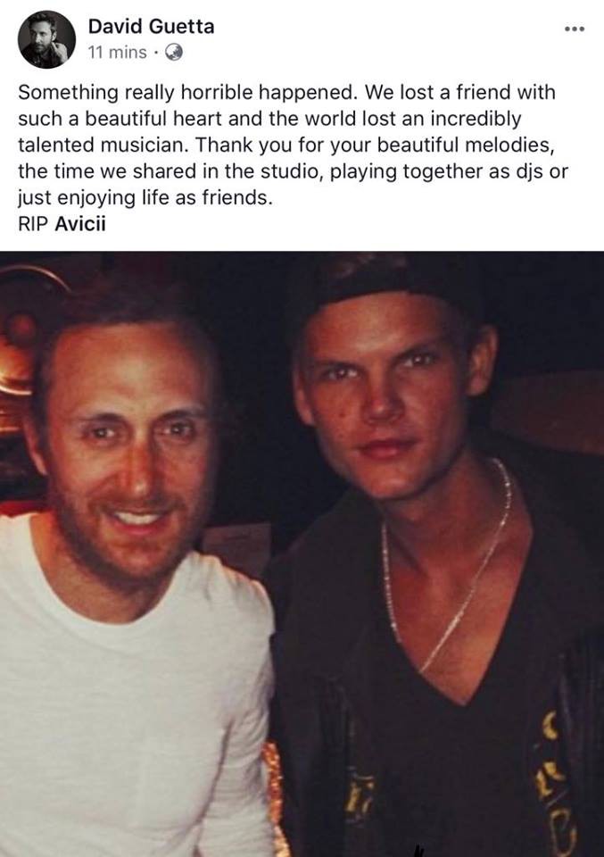 Tin Avicii qua đời khiến Charlie Puth, Calvin Harris cùng loạt siêu sao đình đám bàng hoàng